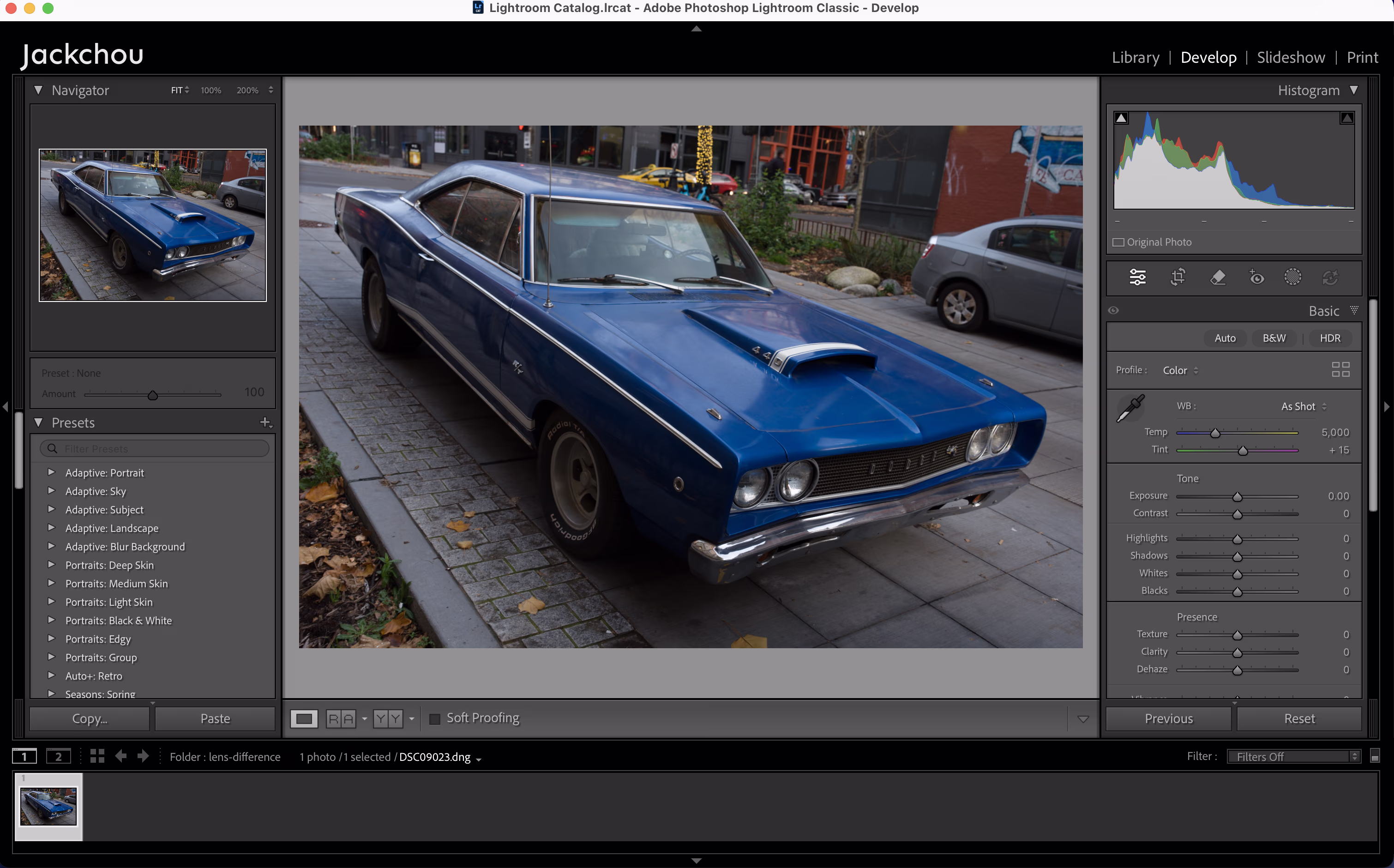转换后，能够正确打开 DNG